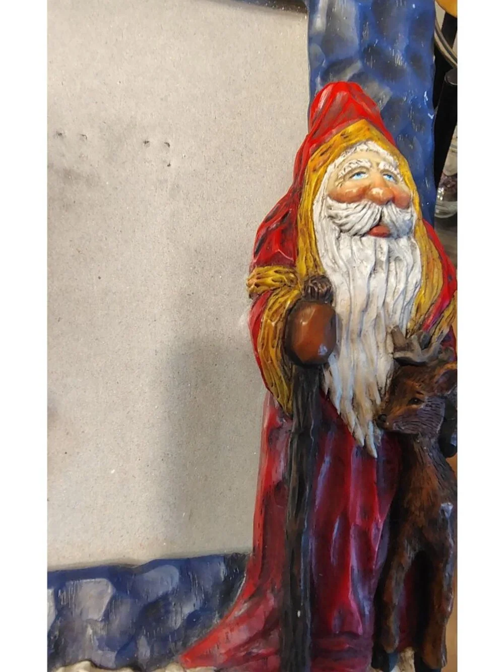 Craig Kirkwood Santa Claus Picture Photo Frame Christmas Demdaco St. Nicholas